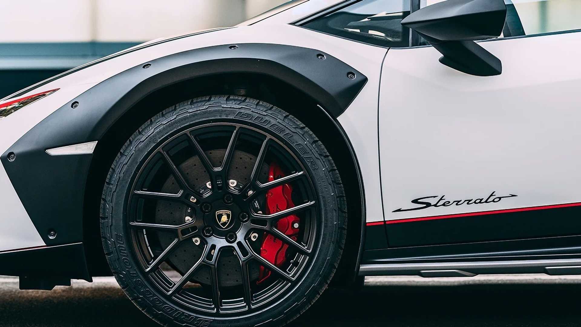 Check out Bridgestone’s Unique All Terrain Tires Custom Made For Lamborghini