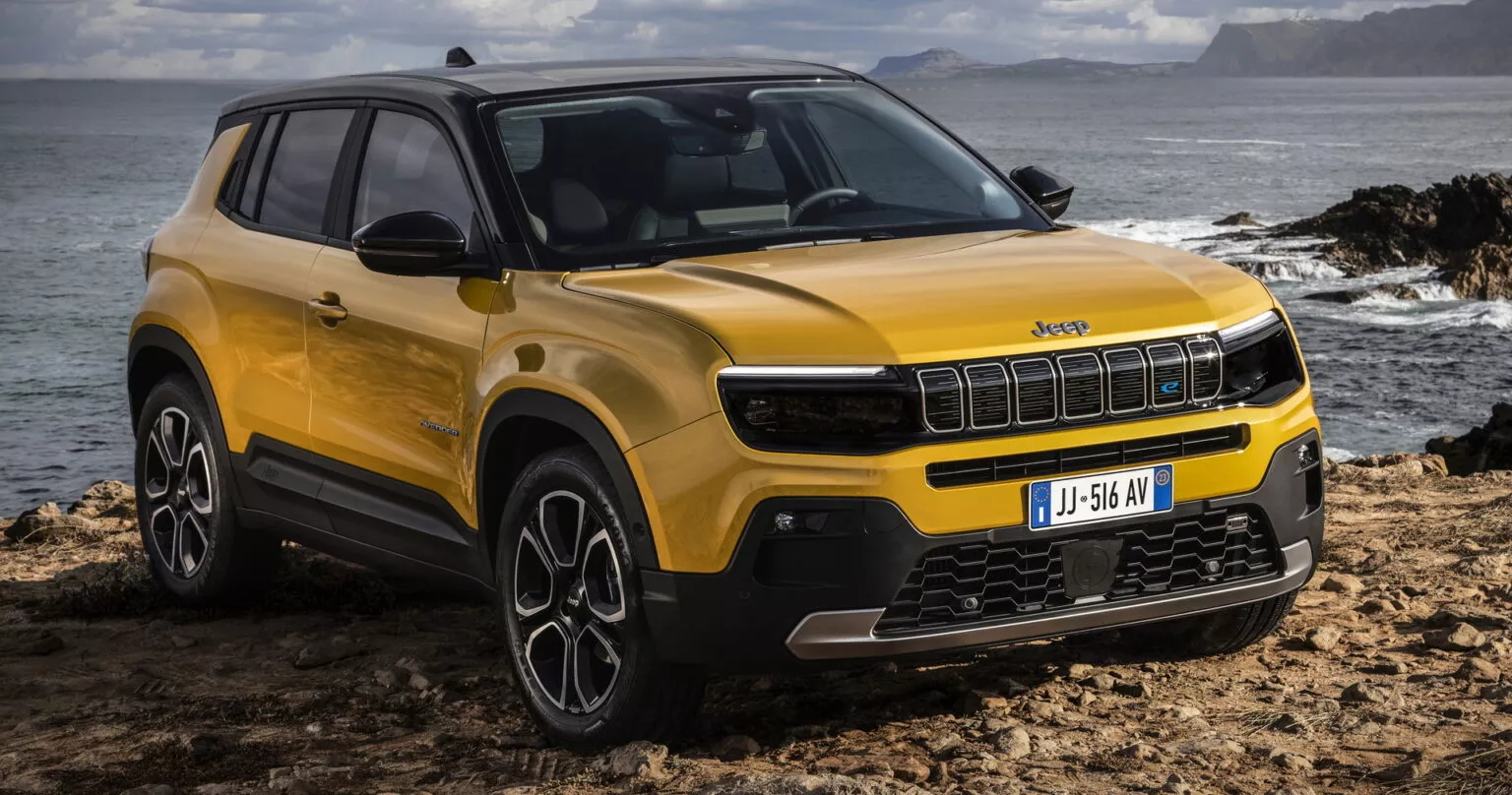 Jeep Avenger named 2023 European Car of the Year at the Brussels Motor Show