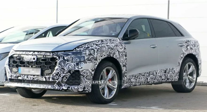 Prototype of the spied Audi Q8 2025 shows slight changes (+ IMAGES)