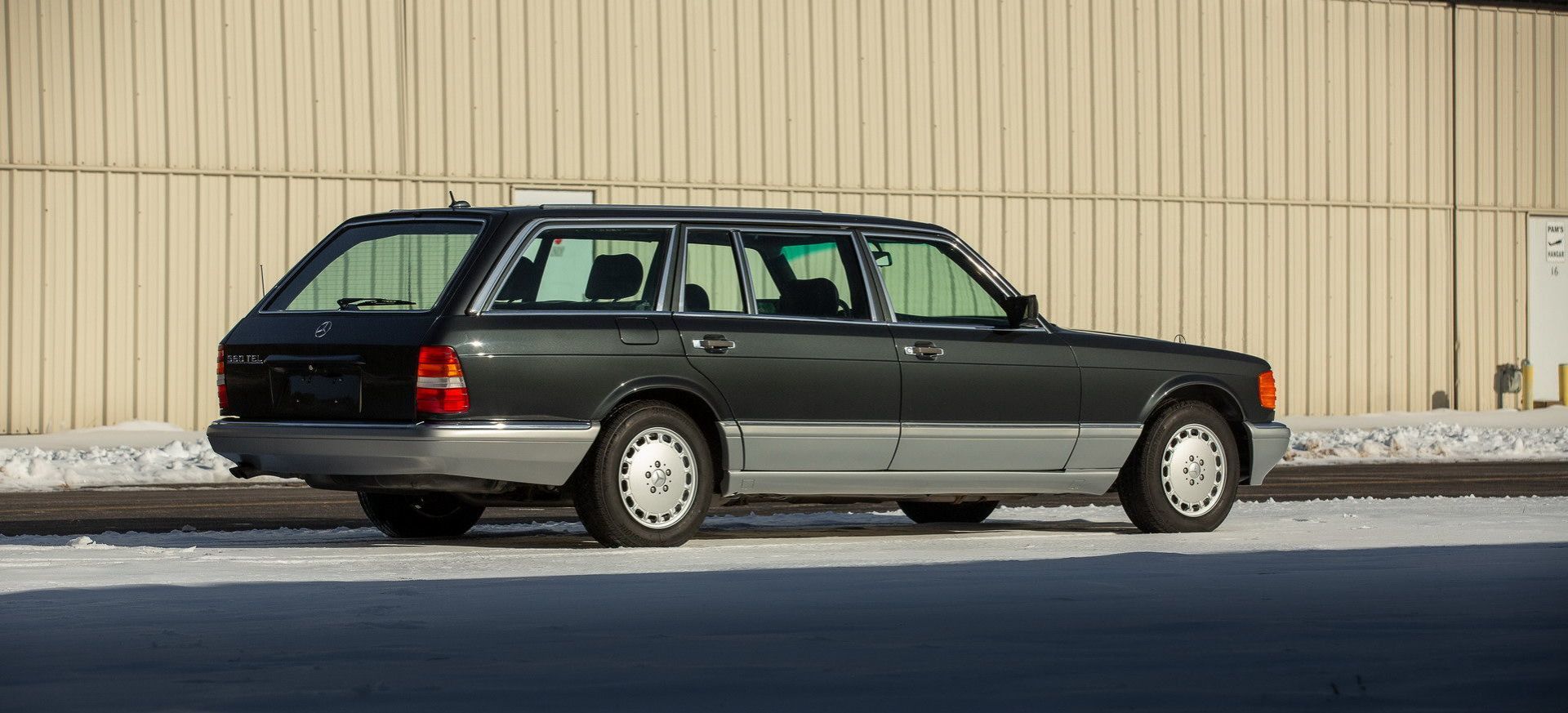 This is the familiar S-Class that Mercedes never produced