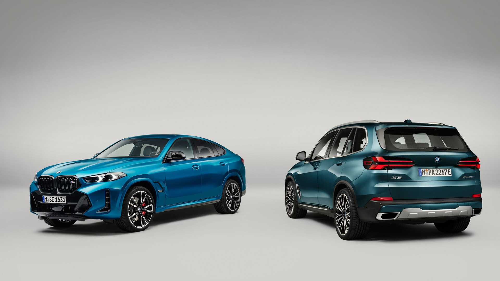 2024 BMW X5 and X6 debut with 483-hp Mild-Hybrid and PHEV engines