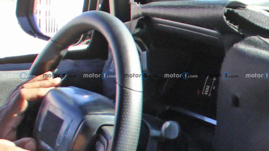 2024 Toyota Tacoma Spy Photos Reveal Interior With Redesigned Steering Wheel And Console For The First Time